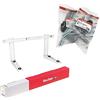 Fischer Staffe per Climatizzatore Unità Esterna KLIMA KLIK 420 + 2 Kit Tasselli per Fissaggio su Cappotto Isolante Spessore max 200 mm
