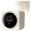 YISHENX Lavatrice Portatile per Biancheria Intima, Piccola Lavatrice-Asciugatrice Domestica, Asciugatura Ad Aria Calda a 65℃, 7 Programmi Di Lavaggio, Bassa Rumorosità, Vestiti per Neonati(Wallmount)