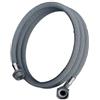 Generico Tubo di prolunga for lavatrice compatibile con collegamento ingresso resistente alla deformazione acqua ricambio piega a 90 gradi(0.6M)