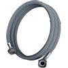 Generico Tubo di prolunga for lavatrice compatibile con collegamento ingresso resistente alla deformazione acqua ricambio piega a 90 gradi(2.5M)