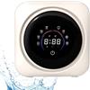 YISHENX Mini Lavatrice-Asciugatrice, Lavatrice Portatile, Asciugatura Ad Aria Calda a 65℃, Touchscreen Intelligente, Silenziosa a 45 Db, Risparmio Energetico, Per Biancheria Intima, Calze(Wallmount)