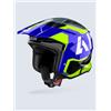 AIROH TRR II JUPITER BLUE/YELLOW GLOSS Casco Jet