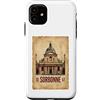JB's Paris France Shop Custodia per iPhone 11 Panthéon Sorbonne Distretto Amministrativo Parigi Pergamena