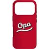 Oma and Opa Grandparents Gift Ideas Custodia per iPhone 17 Pro Opa Carino Nome per Nonno Tipo Lettering