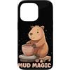 Pottery Capybara Outfit Custodia per iPhone 13 Pro Carino Capybara ama Potter Costume per hobby e animali