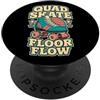 Jimbeels Quad Skate Floor Flow Pista Roller PopSockets PopGrip Adesivo