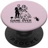 Bachelor Party Junggesellenabschied JGA Snirt - Collana per addio al celibato, da uomo, con cavigliera PopSockets PopGrip Adesivo