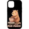 Pottery Capybara Outfit Custodia per iPhone 12/12 Pro Carino Capybara ama Potter Costume per hobby e animali