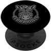 Party Apparel & Clothing Animali da lavoro e zebra del partito e zebrano PopSockets PopGrip Adesivo