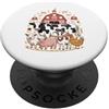 Cows Lover Gifts Cow Pig Sheep Goat Chicken Barn Farm PopSockets PopGrip Adesivo