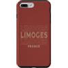 France born and French apparel Custodia per iPhone 7 Plus/8 Plus Vintage Limoges Francia