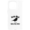 Birding in the 901 Custodia per iPhone 15 Pro Early Bird ottiene Lifer divertente Birding Humor