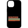 Retro Personalized Name outfit For Men W Custodia per iPhone 14 MERCEDES Retro Personalizzato Nome Vintage Stripes