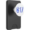 Area Code Tees Codice Area 617 per Boston Massachusetts MA 617 PopSockets PopWallet per MagSafe