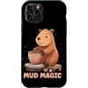 Pottery Capybara Outfit Custodia per iPhone 11 Pro Carino Capybara ama Potter Costume per hobby e animali