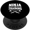 Fraxoweb Ninja in addestramento citazione motivazionale per futuri guerrieri PopSockets PopGrip Adesivo