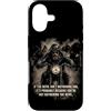 Motorcycle Gospel & Christian Faith Ride Custodia per iPhone 17 If The Devil Isn't Bothering You... Men Christian Motorcycle
