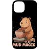 Pottery Capybara Outfit Custodia per iPhone 14 Carino Capybara ama Potter Costume per hobby e animali