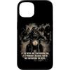 Motorcycle Gospel & Christian Faith Ride Custodia per iPhone 13 If The Devil Isn't Bothering You... Men Christian Motorcycle