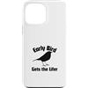 Birding in the 901 Custodia per iPhone 13 Pro Max Early Bird ottiene Lifer divertente Birding Humor