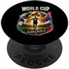 United Labels Calcio - WM World Cup 2026 PopSockets PopGrip Adesivo