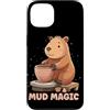 Pottery Capybara Outfit Custodia per iPhone 13 Carino Capybara ama Potter Costume per hobby e animali