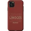 France born and French apparel Custodia per iPhone 11 Pro Max Vintage Limoges Francia