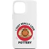 Kawaii Pottery I Just Really Love Potter Custodia per iPhone 13 Pro Max Kawaii Pottery Amo davvero Cute Ceramic Lover