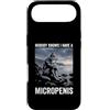 Alpha Wolf Meme Custodia per iPhone Air Micropene Divertente Uomini Inappropriati Rude Wolf Peinlich