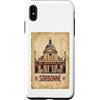 JB's Paris France Shop Custodia per iPhone XS Max Panthéon Sorbonne Distretto Amministrativo Parigi Pergamena