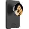 Pottery Capybara Outfit Bel Potter Capybara Animal Look per gli amanti dell'hobby PopSockets PopWallet per MagSafe