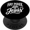 Christian Spanish Bible Verse Biblical S Hay Poder En El Nombre De Jesus Culto cristiano spagnolo PopSockets PopGrip Adesivo