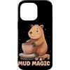 Pottery Capybara Outfit Custodia per iPhone 14 Pro Max Carino Capybara ama Potter Costume per hobby e animali