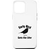 Birding in the 901 Custodia per iPhone 12 Pro Max Early Bird ottiene Lifer divertente Birding Humor