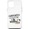 Workday Whimsy Custodia per iPhone 12/12 Pro Attualmente fingendo di lavorare Funny Goose