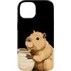 Pottery Capybara Outfit Custodia per iPhone 14 Bel Potter Capybara Animal Look per gli amanti dell'hobby