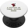 Mark Ewbie Designs Un punto nel tempo PopSockets PopGrip Adesivo