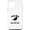 Birding in the 901 Custodia per iPhone 12/12 Pro Early Bird ottiene Lifer divertente Birding Humor