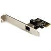 StarTech.com Scheda di Rete Ethernet PCI express ad 1 porta, Adattatore PCIe NIC Gigabit Ethernet, Intel I210 NIC