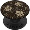 Cute Vintage Grunge Whimsy Bug Graphic Grunge 2000s Ladybug y2k Cute Alt 90s Vintage Star Dots Teen PopSockets PopGrip Adesivo