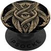 DSeraphim Angelo Biblico Serafino Tutti Vedendo Occhio Scuro PopSockets PopGrip Adesivo