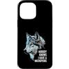Alpha Wolf Meme Custodia per iPhone 13 Pro Max Micropene Divertente Uomini Inappropriati Rude Wolf Peinlich