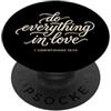 Bible Scriptures Corinthians 16:14 Appar Fai tutto in amore 1 Corinzi 16:14 Versetto della Bibbia di fede PopSockets PopGrip Adesivo