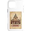 JB's Paris France Shop Custodia per iPhone 16 Pro Max Panthéon Sorbonne Distretto Amministrativo Parigi Pergamena