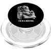 Funny Sloth Humor Office Worker Apparel Sono in riunione, divertente, bradipo, umorismo da ufficio | WFH Design PopSockets PopGrip per MagSafe