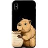 Pottery Capybara Outfit Custodia per iPhone XS Max Bel Potter Capybara Animal Look per gli amanti dell'hobby
