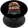 Jimbeels Drum Beat Ready PopSockets PopGrip Adesivo