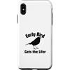 Birding in the 901 Custodia per iPhone XS Max Early Bird ottiene Lifer divertente Birding Humor