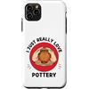 Kawaii Pottery I Just Really Love Potter Custodia per iPhone 11 Pro Max Kawaii Pottery Amo davvero Cute Ceramic Lover