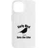 Birding in the 901 Custodia per iPhone 14 Early Bird ottiene Lifer divertente Birding Humor